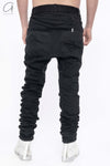 BORIS BIDJAN SABERI Pleated Trousers P14 SF F1603K Black
